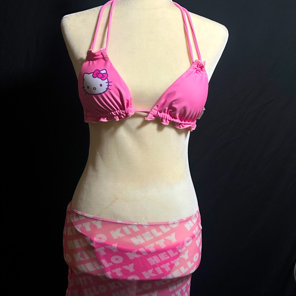 Hello Kitty Pink Bikini Set